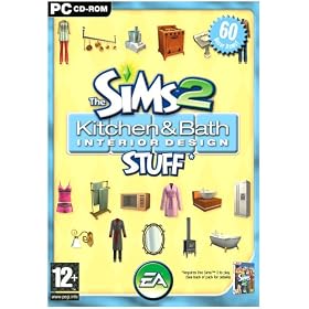The Sims 2: Kitchen & Bath Interior Design Stuff (PC CD)