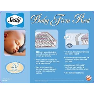 Sealy Baby Firm Rest Crib Mattress