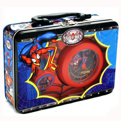 Childrens Toyshop  Toys : Spider Man: Watch Alarm Clock