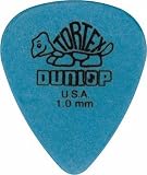 Dunlop Standard Tortex Picks, 12 Pack, Blue, 1.00mm