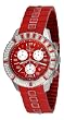 Christian Dior Women's CD11431BR001 Christal Chronograph Diamond Red Dial Watch by Christian Dior