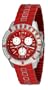 Christian Dior Women's CD11431BR001 Christal Chronograph Diamond Red Dial Watch