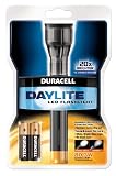 Duracell Daylite Taschenlampe inkl. 2x AA Batterien, schwarz gold
