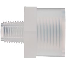Parker Partek PB-84-P Pipe Fittings Reducer 1/2" NPT Female X 1/4" NPT Male