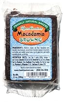 Frankly Natural Bakers Vegan Decadence Macadamia Brownie, 3.5-Ounce Packages (Pack of 12)
