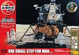 Airfix A50106 1:72 Scale NASA Space Exploration One Small Step for Man 40th Anniversary of the Moon Landing Gift Set with Paints, Glue and Brushes