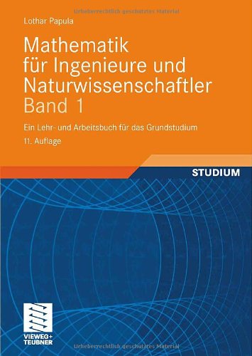 Produkt-Bild: Mathematik f&uuml;r Ingenieure und Naturwissenschaftler Band 1