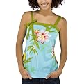 Juniors' Mossimo Supply Co. Fashion Top - Turquoise Print