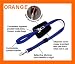 6 FOOT - ORANGE - Quick Control Leash + Seat belt latch