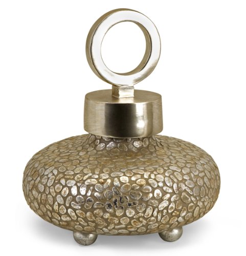 See IMAX Round Myriad Lidded Vase