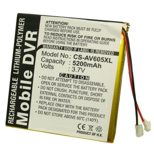Bluetrade Akku Li-PL 5200 mah  f&uuml;r  Archos AV605, AV605 Wifi ( 80G )       Extended with c Preisvergleich