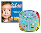 Fresh Baby Plate and So Easy Toddler Food Cookbook - Value Pack, English