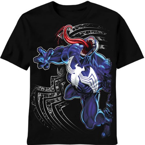 スパイダーマン: ヴェノム ハウ Dreadful ブラック Tシャツ