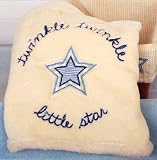 Kids Line Good Night Sleep Tight Pram Boa Blanket