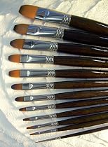 Escoda Acrylic & Watercolor Brushes- Bright #20