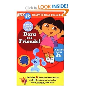 Nick Jr. Ready-to-Read Boxed Set: Learn to Read with Dora and Friends ...