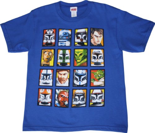 Mad Engine Boys 8-20 Clone Wars Galactic Idol T-Shirt