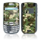Woodland Camo Design Protective Skin Decal Sticker for Palm Treo 750/ 755 Cell Phone (Front piece only)