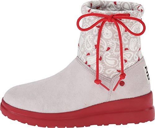 I Heart UGG Women's Knit Slouchy Mini Paisley Dove Paisley Boot 10 B (M)