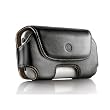 HipCase - Black Leather Holster for iPhone 3G and 3GS