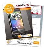 atFoliX FX-Antireflex Anti-réflectrice Ecran-Protecteur pour HTC Desire (2 pieces) - Antiéblouissant et à revêtement dur! La plus haute qualité - Made in Germany!