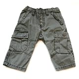 Diesel - Grey with black trim adjustable waist pants