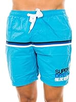 Superdry Short de Baño (Cielo)