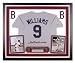 Ted Williams Boston Red Sox Deluxe Framed Majestic Cooperstown Jersey