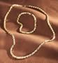 Men's 14k Gold Rope Necklace and Bracelet