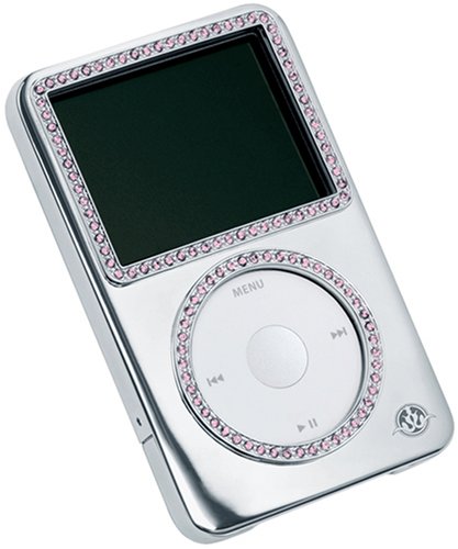 Cover image : Gilty Couture iPod Classic80/120GB用ラグジュアリーハードケース GILTY COUTURE for iPod classic 80GB シルバー with ピンキースワロフスキー GTY-IP-000015