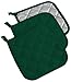 DII Cotton Terry Pot Holders, 7x7 Set of 3, Heat Resistant and Machine Washable Hot Pads for Kitchen Cooking and Baking-Teal
