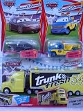 Pixar Set Trunk Fresh Hauler With Bob Cutlass & Race Tow Truck Tom 1/55