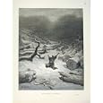 WOODMAN MERCURY AESOP FABLE LXXI ANTIQUE PRINT c1868