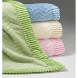 Lambs and Ivy Chevron Blanket