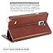 Note 4 Case, LK Galaxy Note 4 Wallet Case, Luxury PU Leather Case Flip Cover with Card Slots Pockets & Stand For Samsung Galaxy Note 4, Brown