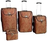American Flyer Firenze 4-Piece Luggage Set Luggage Sets