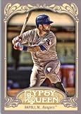 2012 Topps Gypsy Queen Baseball Card # 76 Mike Napoli - Texas Rangers (ENCASED MLB Trading Card)