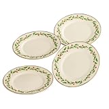 Lenox Holiday Party Plates, S/4