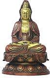 Kuan-Yin on Lotus base, meditation pose