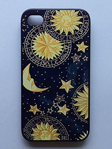 LYYF New Fashion Cool High Quality the Sun and the Moon and the Stars Hard Case/cover for Iphone 4/4s