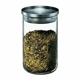 BODUM Yohki 20-Ounce Glass Storage with Stainless Steel Lid by 