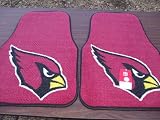 Arizona Cardinals NFL Car Mats 2 Piece universal fit Car Floor Mat (Rug)
