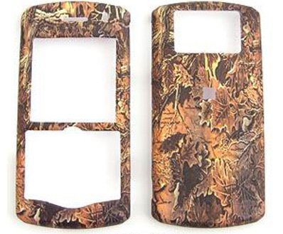 BlackBerry Pearl 8100/8110/8120/8130   Hunter Series Camo Camouflage Dry Leaf Faceplate/Housing/Hard Case/Cover/Protector/Snap On