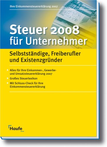 Steuer 2008 für Unternehmer