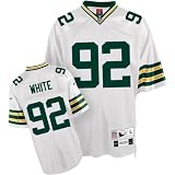 Reebok Green Bay Packers Reggie White Retired Youth Player Jersey Small