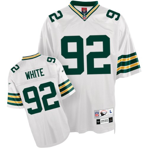 Reebok Green Bay Packers Reggie White Retired Youth Player Jersey Small