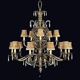 Fine Art Lamps 427640 Oversized 15LT Chandelier Pastiche Traditional Indoor Lighting