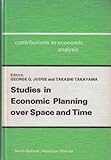 Studies in economic planning over space and time