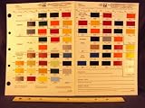 1980 COMMERCIAL Truck, AUTOCAR, BROCKWAY, FRUEHAUF, INTERNATIONAL HARVESTER, MACK, MACK WESTERN, TAILMOBILE, KENWORTH, & PETERBUILT MOTORS Paint Colors Chip Page