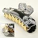 Clandestine Black - Cubitas Bellini Collection (Hair Jewelry, Swarovski Crystals, Claw clip)